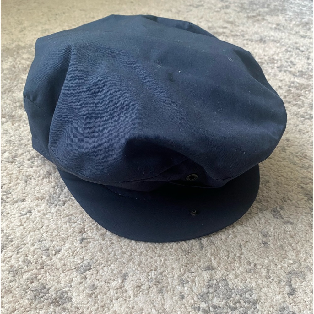 KENZO Navy Blue Newsboy Cap